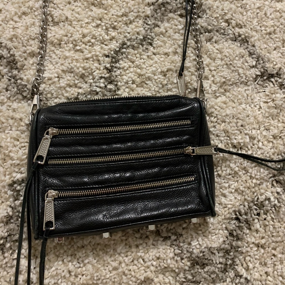 Rebecca minkoff crossbody bag 4 zippers
